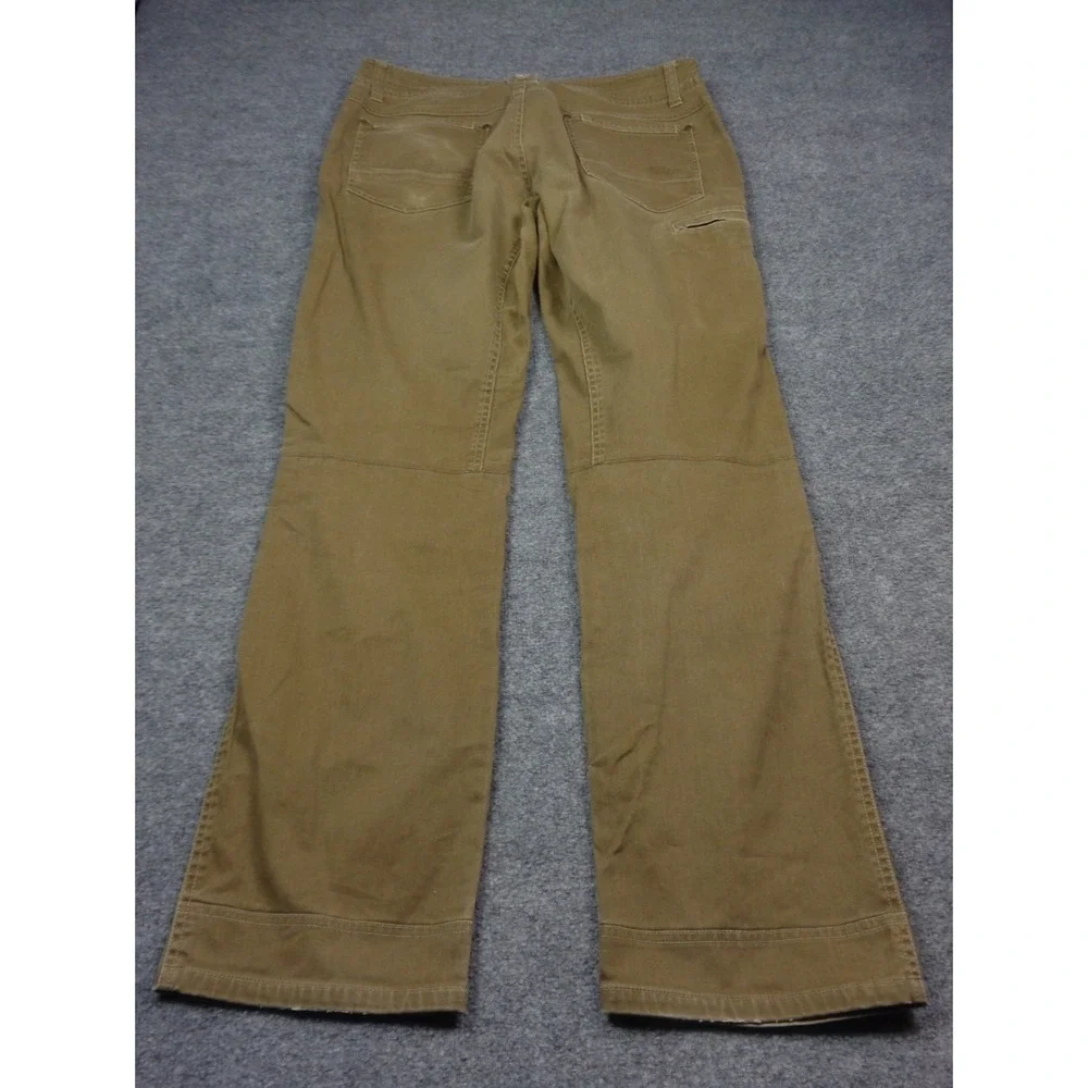 Kuhl Easy Rydr Vintage Patina Brown Stretch Gorpcore Canvas Pants 35x34 (34x33)